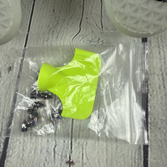 Size 9.5 Nike Zoom Mamba 5 Track Shoes White Ombre Cleats AJ1697-100 Men’s New - Picture 10 of 13